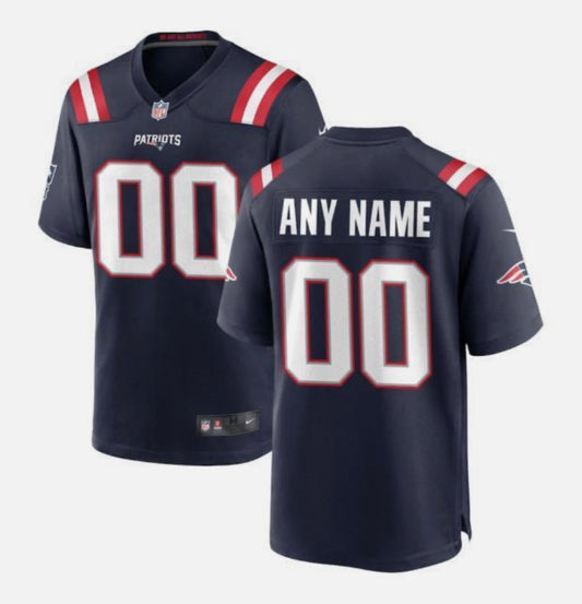 New England Patriots Any Name & Number customized YOUTH KIDS Official NFL Jersey product image 1, provided for visual