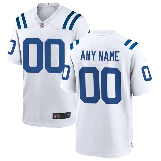 Indianapolis Colts Any Name & Number customized YOUTH KIDS Official NFL Jersey White product image 1, provided for visual