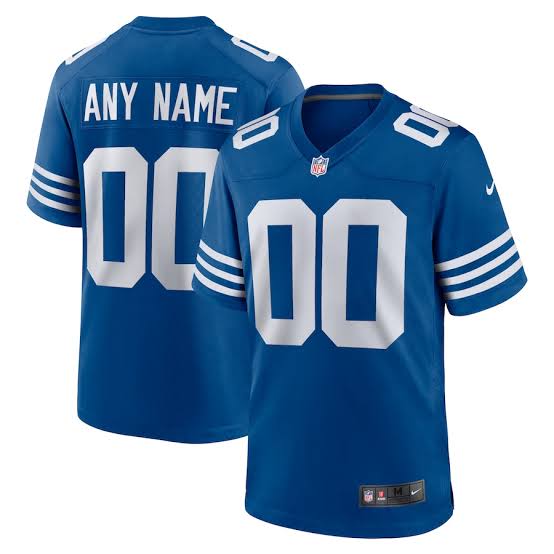 Indianapolis Colts Any Name & Number customized YOUTH KIDS Official NFL Jersey product image 1, provided for visual