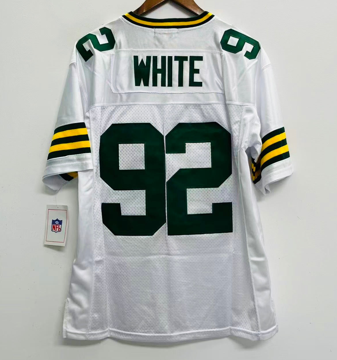 Reggie White YOUTH KIDS Green Bay Packers Official NFL Jersey product image 1, provided for visual reference and product