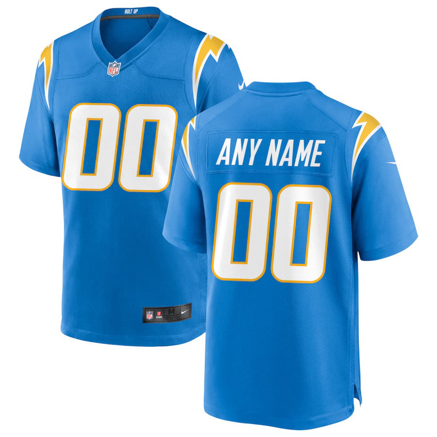 Los Angeles Chargers Any Name & Number customized YOUTH KIDS Official NFL Jersey product image 1, provided for visual
