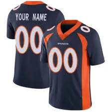 Denver Broncos Any Name & Number customized YOUTH KIDS Official NFL Jersey product image 1, provided for visual reference