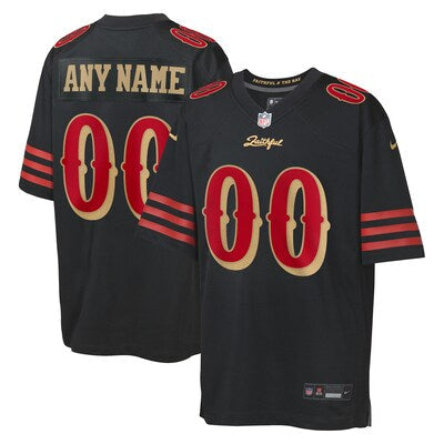 San Francisco 49ers Any Name & Number customized YOUTH KIDS Official NFL Rivalries Collection Jersey product image 1,