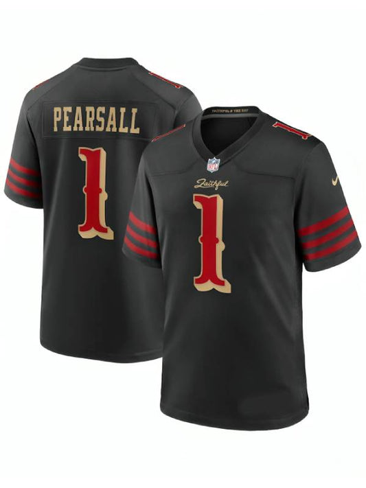 Ricky Pearsall San Francisco 49ers YOUTH KIDS Official NFL 2025 Rivalries Collection Nike Jersey product image 1, provided