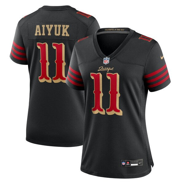 Brandon Aiyuk San Francisco 49ers YOUTH KIDS Official NFL Nike 2025 Rivalries Collection Jersey product image 1, provided