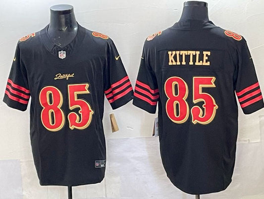 George Kittle San Francisco 49ers YOUTH KIDS Official NFL Nike 2025 Rivalries Collection Jersey product image 1, provided