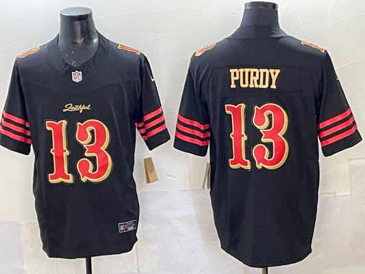 Brock Purdy San Francisco 49ers YOUTH KIDS Official NFL 2025 Rivalries Collection Nike Jersey product image 1, provided for