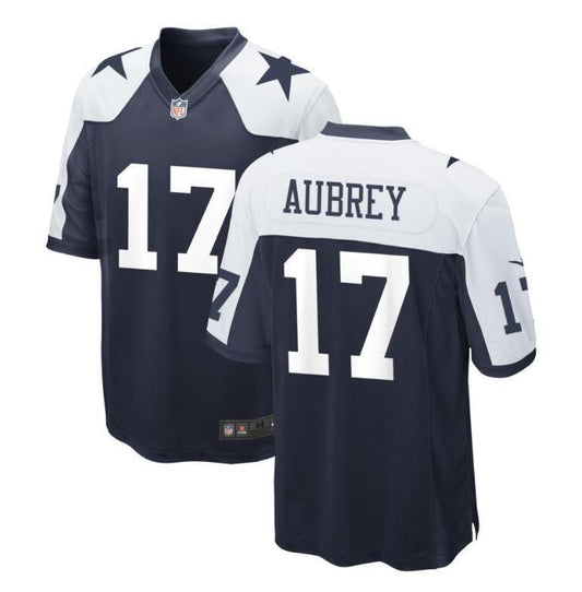 Brandon Aubrey YOUTH KIDS Dallas Cowboys Official NFL Alternate Jersey product image 1, provided for visual reference and