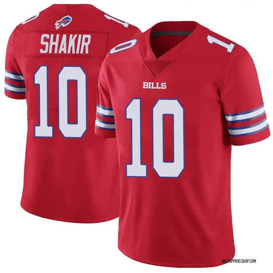 Khalil Shakir Buffalo Bills YOUTH KIDS Official NFL Nike Jersey red product image 1, provided for visual reference and