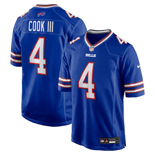 James Cook Buffalo Bills YOUTH KIDS Official NFL Nike Jersey product image 1, provided for visual reference and product