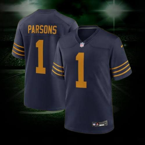 Micah Parsons YOUTH KIDS Green Bay Packers Official NFL Jersey product image 1, provided for visual reference and product