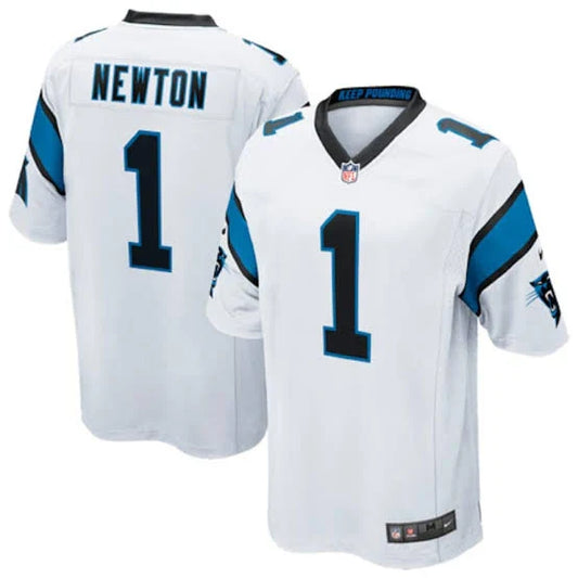 Cam Newton Carolina Panthers Official NFL Nike YOUTH KIDS Jersey white product image 1, provided for visual reference and