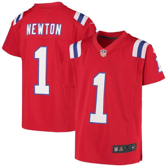 Cam Newton Carolina Panthers Official NFL Nike YOUTH KIDS Jersey red product image 1, provided for visual reference and