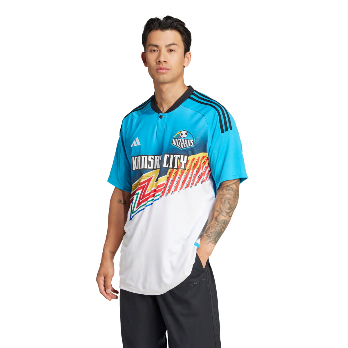 Adidas Sporting Kansas City 2024 Archive Third Jersey product image 3, provided for visual reference and product detail