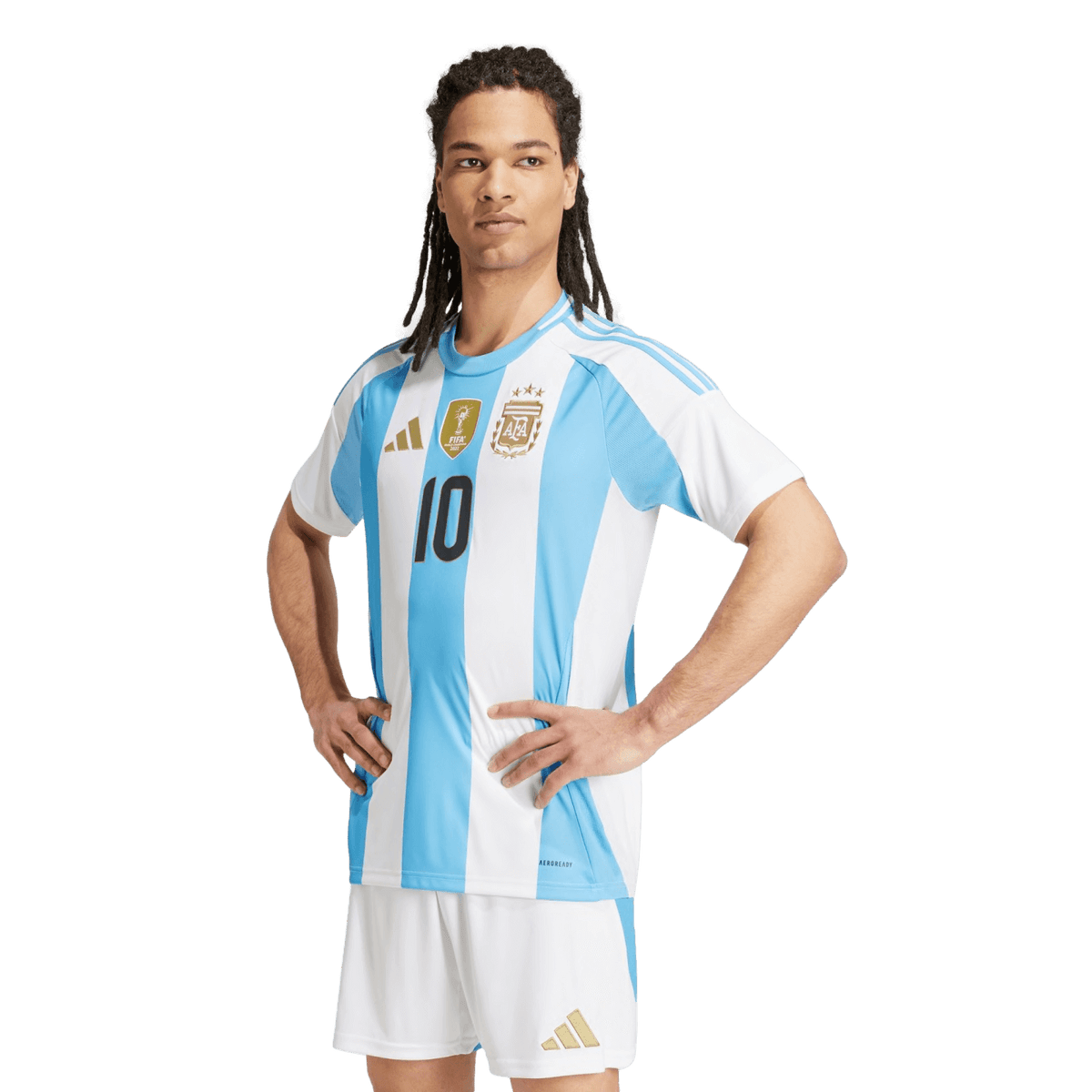Adidas Argentina 2024 Messi Home Jersey product image 3, provided for visual reference and product detail review