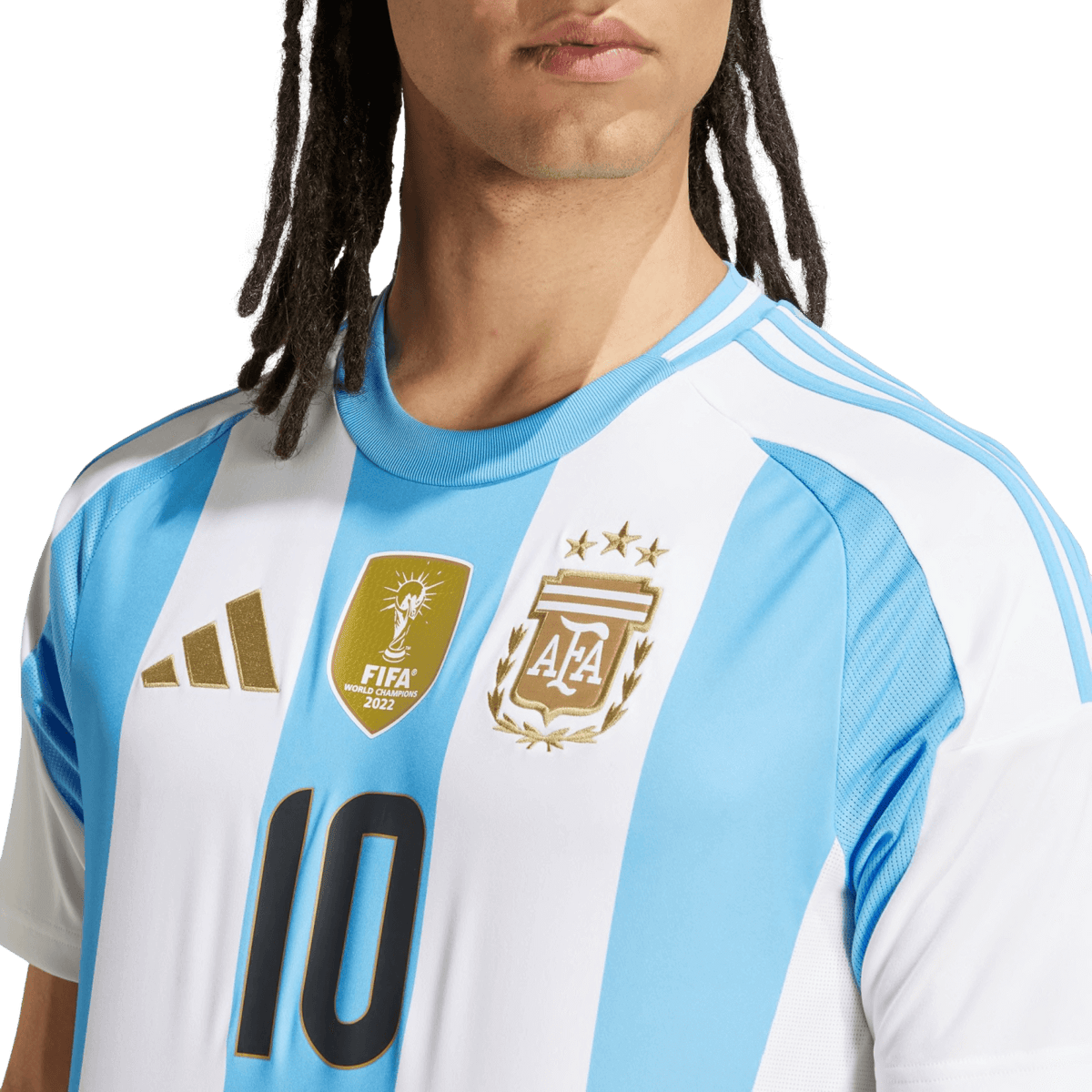 Adidas Argentina 2024 Messi Home Jersey product image 4, provided for visual reference and product detail review
