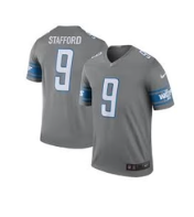 Matthew Stafford Detroit Lions Official NFL Nike Grey Jersey product image 1, provided for visual reference and product