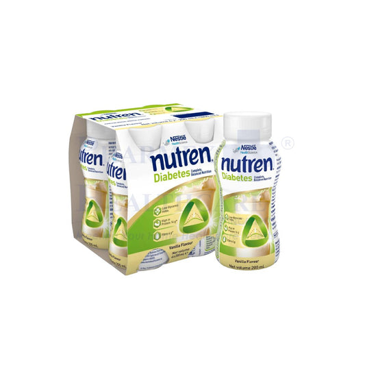 NESTLE Nutren Diabetes Liquid Vanilla 200ml x 24 Bottles