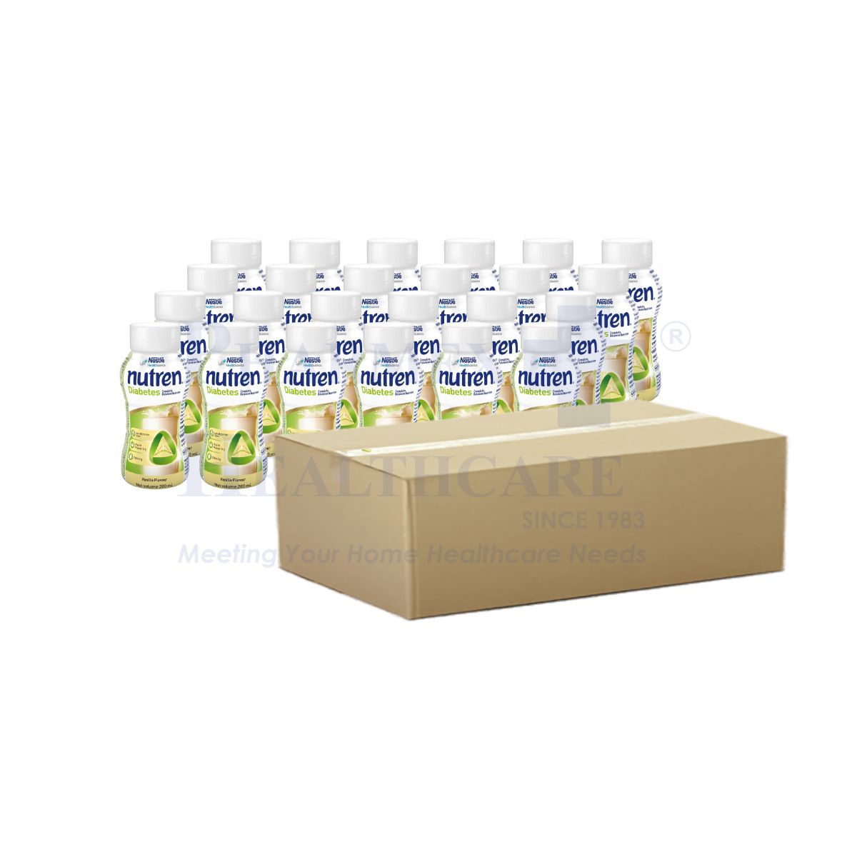 NESTLE Nutren Diabetes Liquid Vanilla 200ml x 24 Bottles