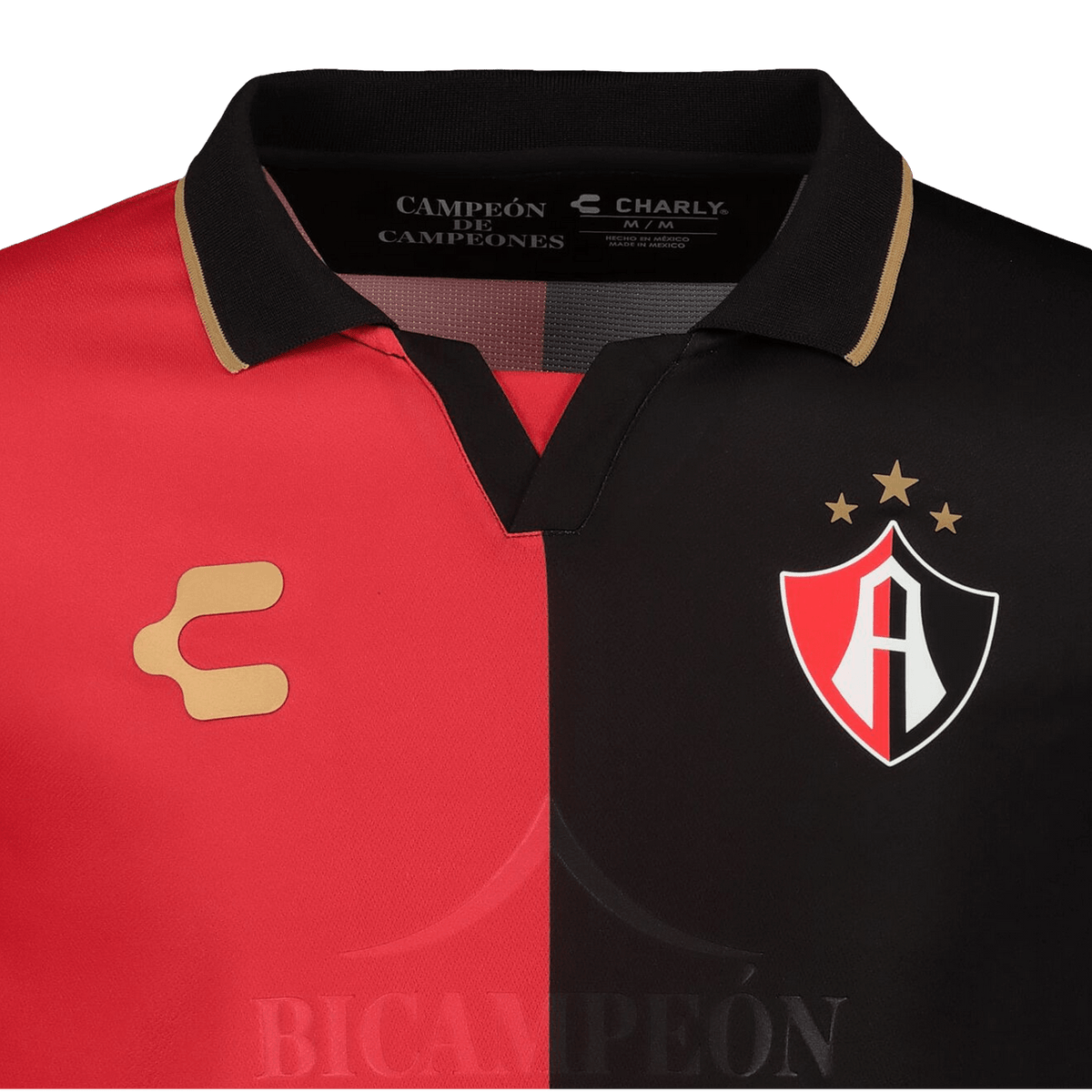 Charly Atlas 22/23 Bi-Campeon Long Sleeve Jersey product image 3, provided for visual reference and product detail review