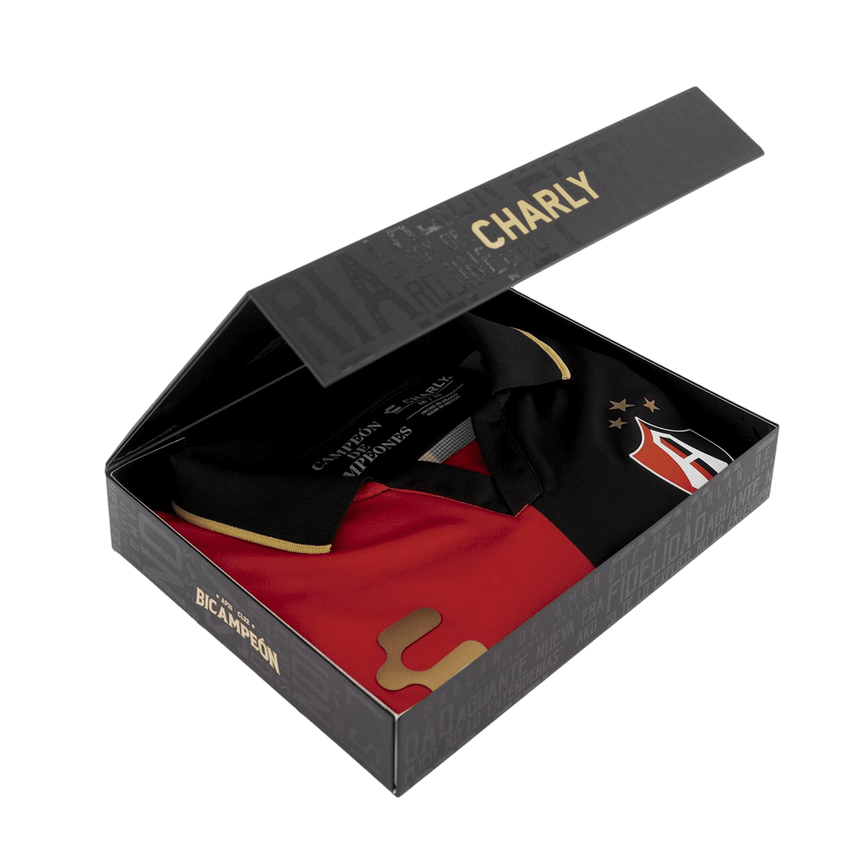 Charly Atlas 22/23 Bi-Campeon Long Sleeve Jersey product image 4, provided for visual reference and product detail review