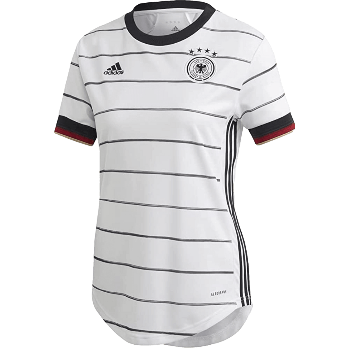 Adidas Germany 2020 Womens Home Jersey product image 1, provided for visual reference and product detail review