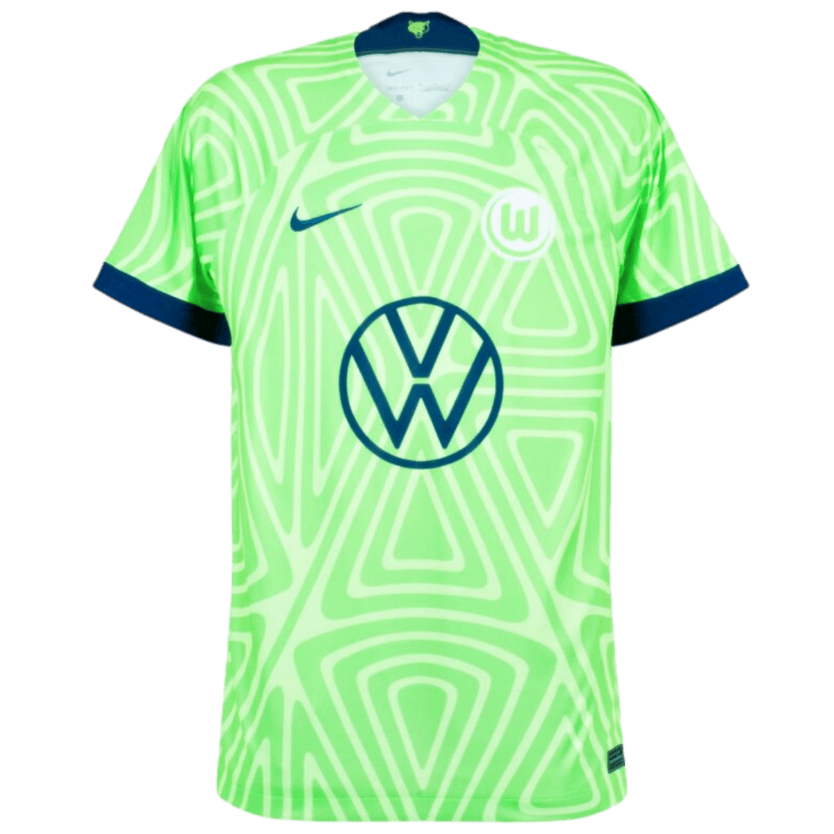 Nike VFL Wolfsburg 22/23 Home Jersey product image 1, provided for visual reference and product detail review