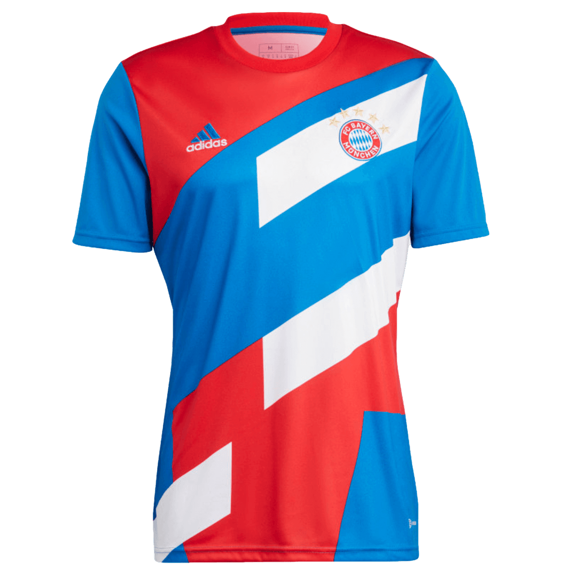 Adidas Bayern Munich Pre-Match Jersey product image 1, provided for visual reference and product detail review