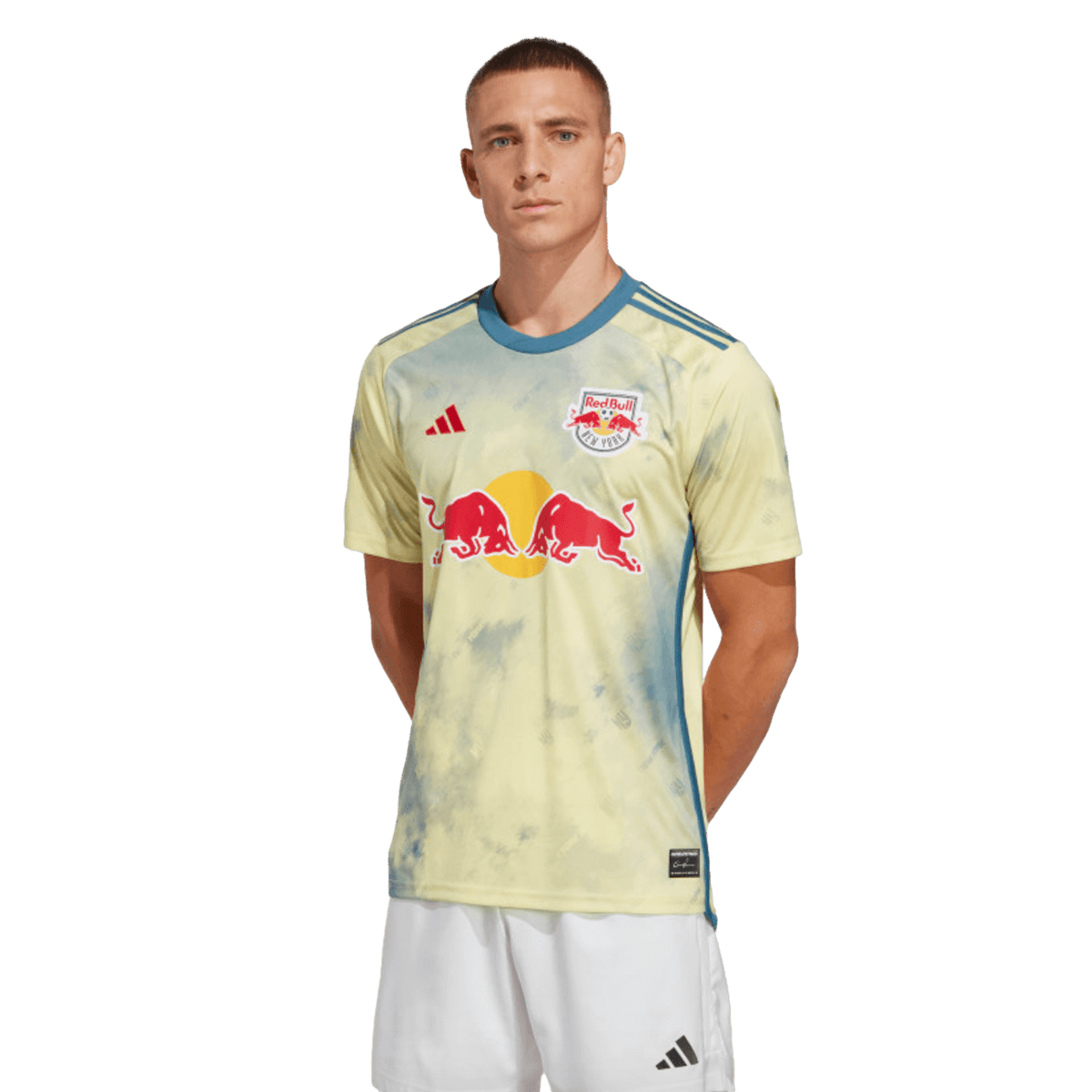 Adidas New York Red Bulls 23/24 Home Jersey product image 3, provided for visual reference and product detail review