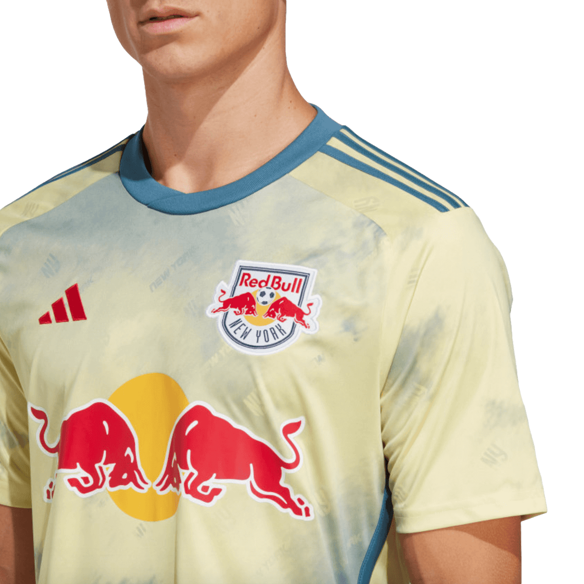 Adidas New York Red Bulls 23/24 Home Jersey product image 4, provided for visual reference and product detail review