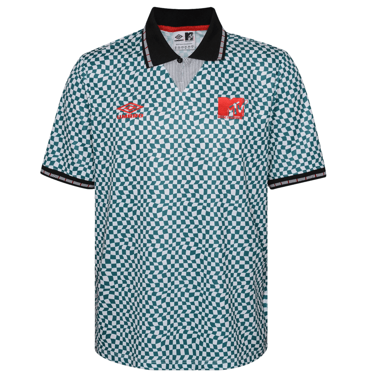 Umbro x MTV Jersey - Green product image 1, provided for visual reference and product detail review