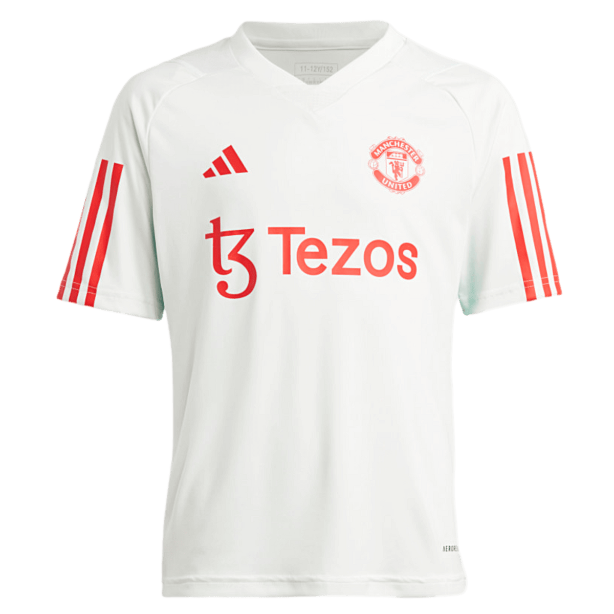 Adidas Manchester United Youth Training Jersey product image 1, provided for visual reference and product detail review