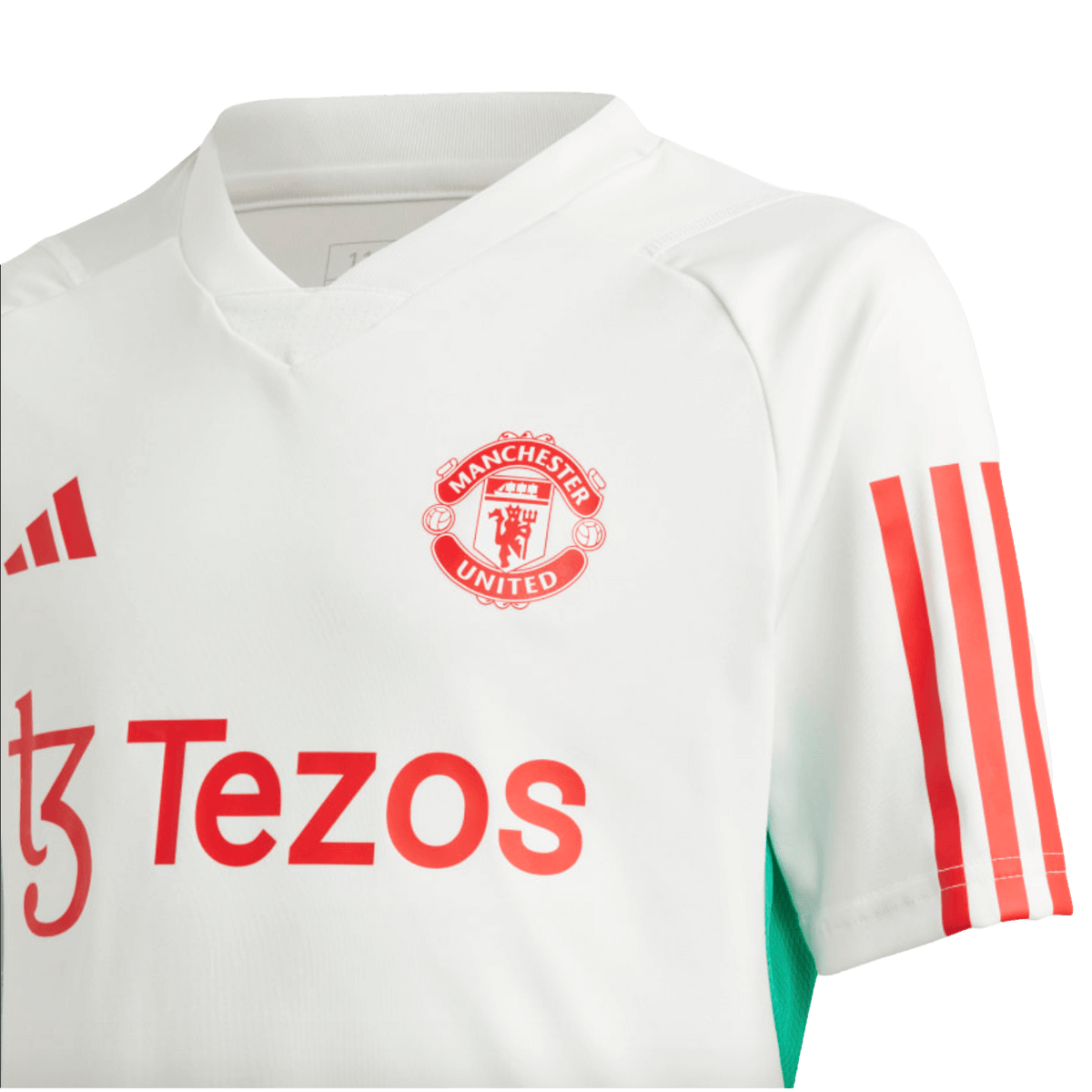 Adidas Manchester United Youth Training Jersey product image 3, provided for visual reference and product detail review