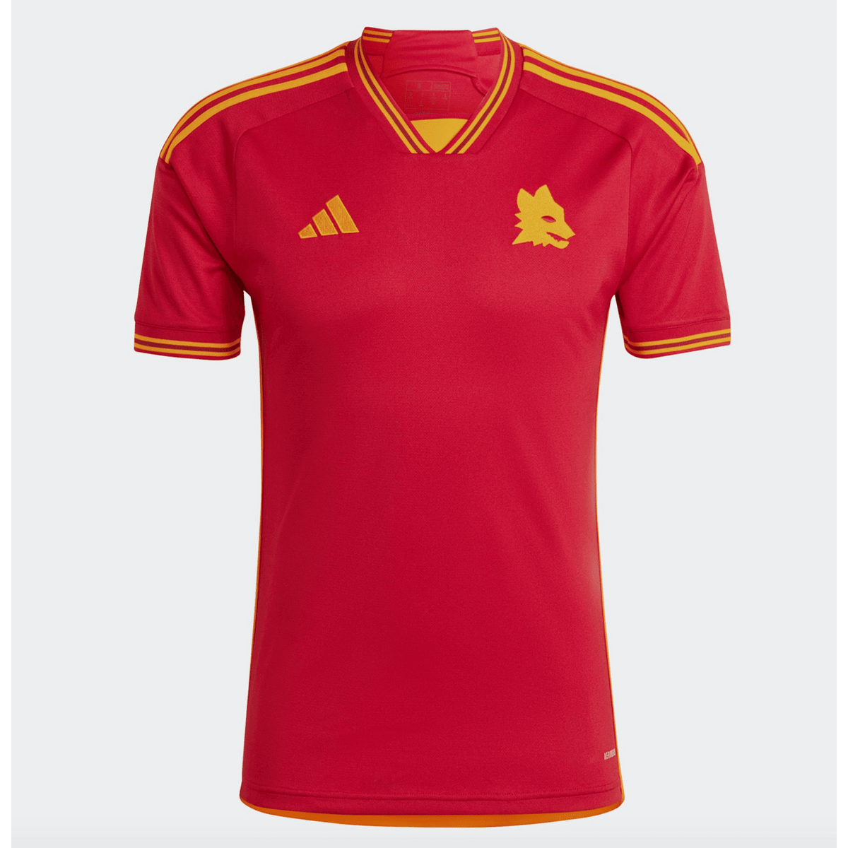 Adidas AS Roma 23/24 Home Jersey product image 1, provided for visual reference and product detail review