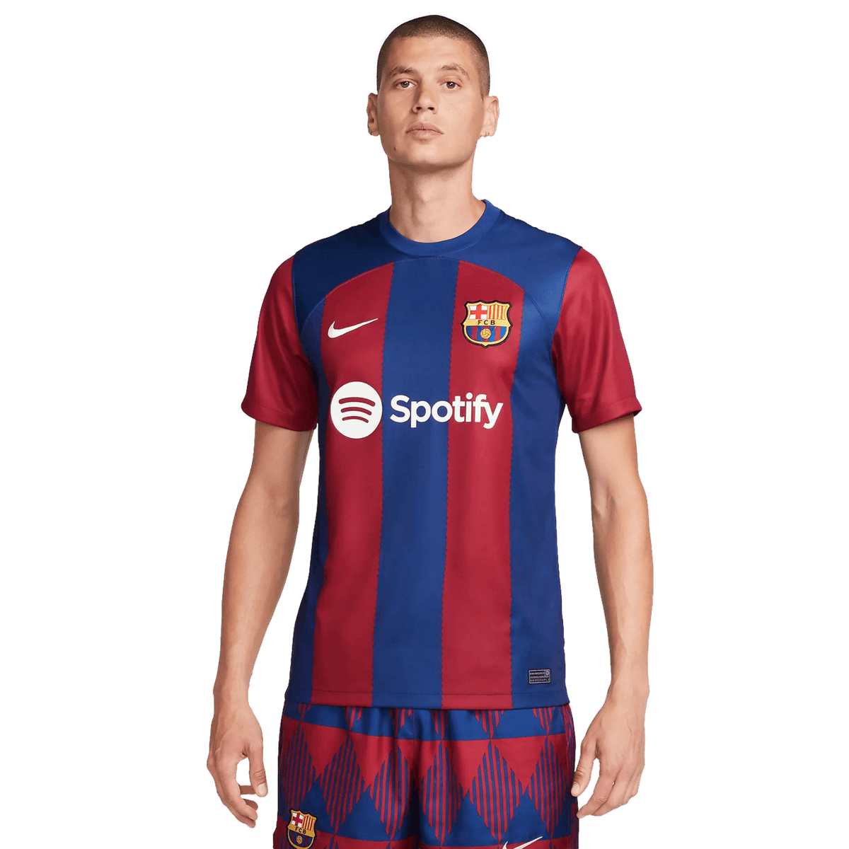 Nike Barcelona 23/24 Long Sleeve Home Jersey product image 2, provided for visual reference and product detail review