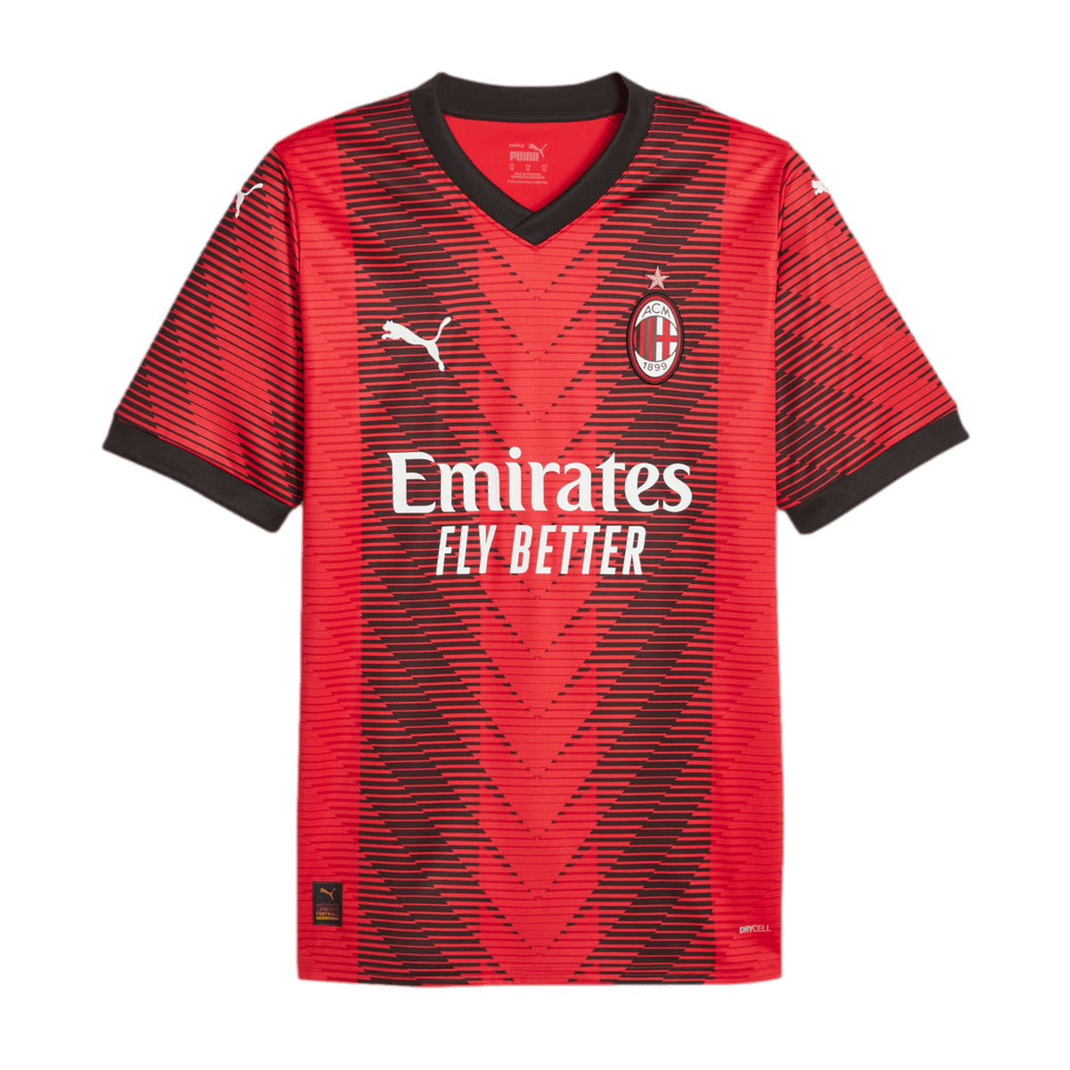 Puma AC Milan 23/24 Home Jersey product image 1, provided for visual reference and product detail review