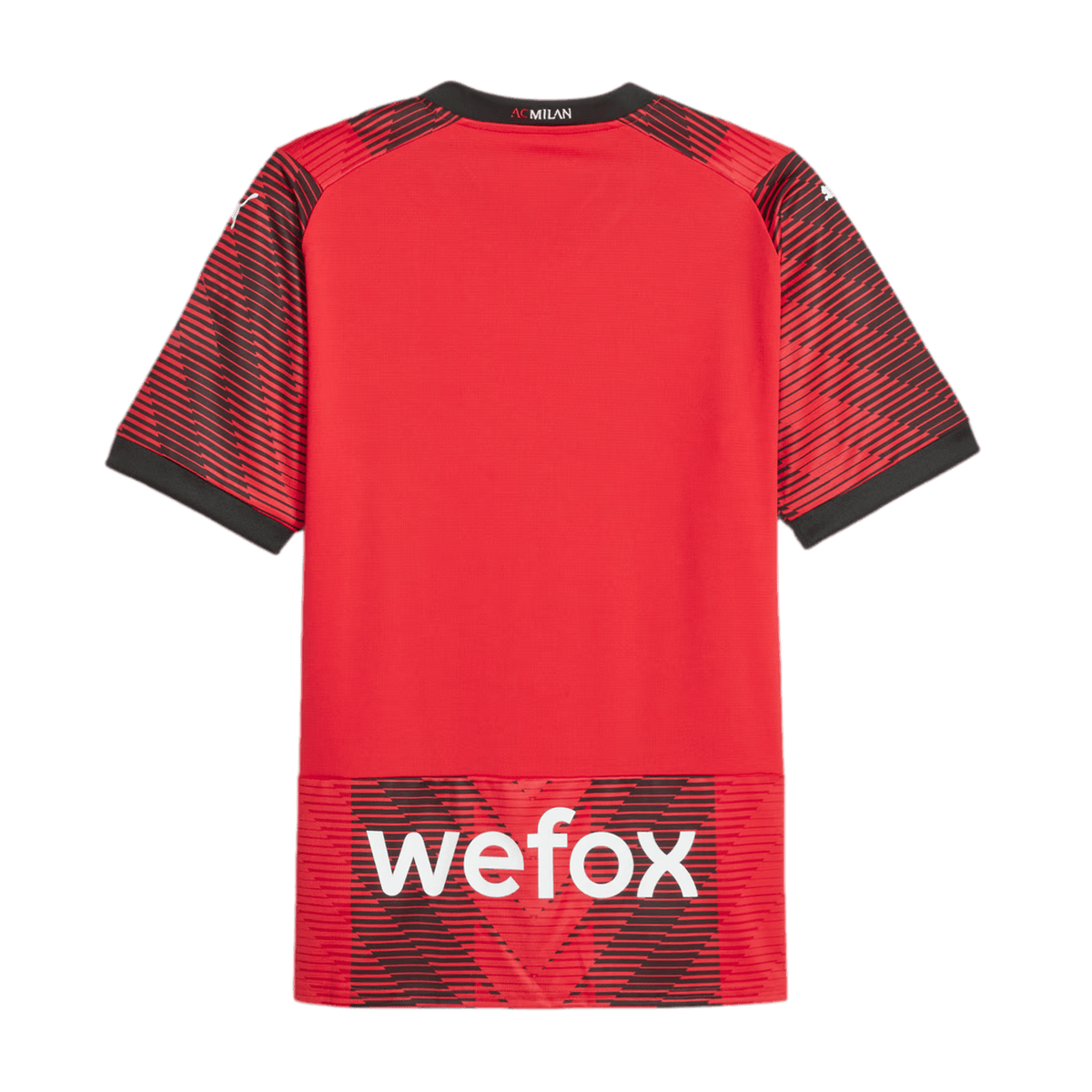 Puma AC Milan 23/24 Home Jersey product image 2, provided for visual reference and product detail review