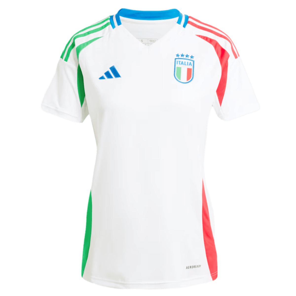 Adidas Italy 2024 Womens Away Jersey product image 1, provided for visual reference and product detail review