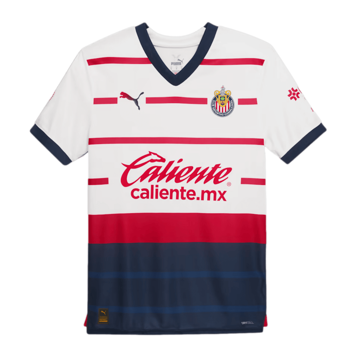 Puma Chivas 23/24 Authentic Away Jersey product image 1, provided for visual reference and product detail review