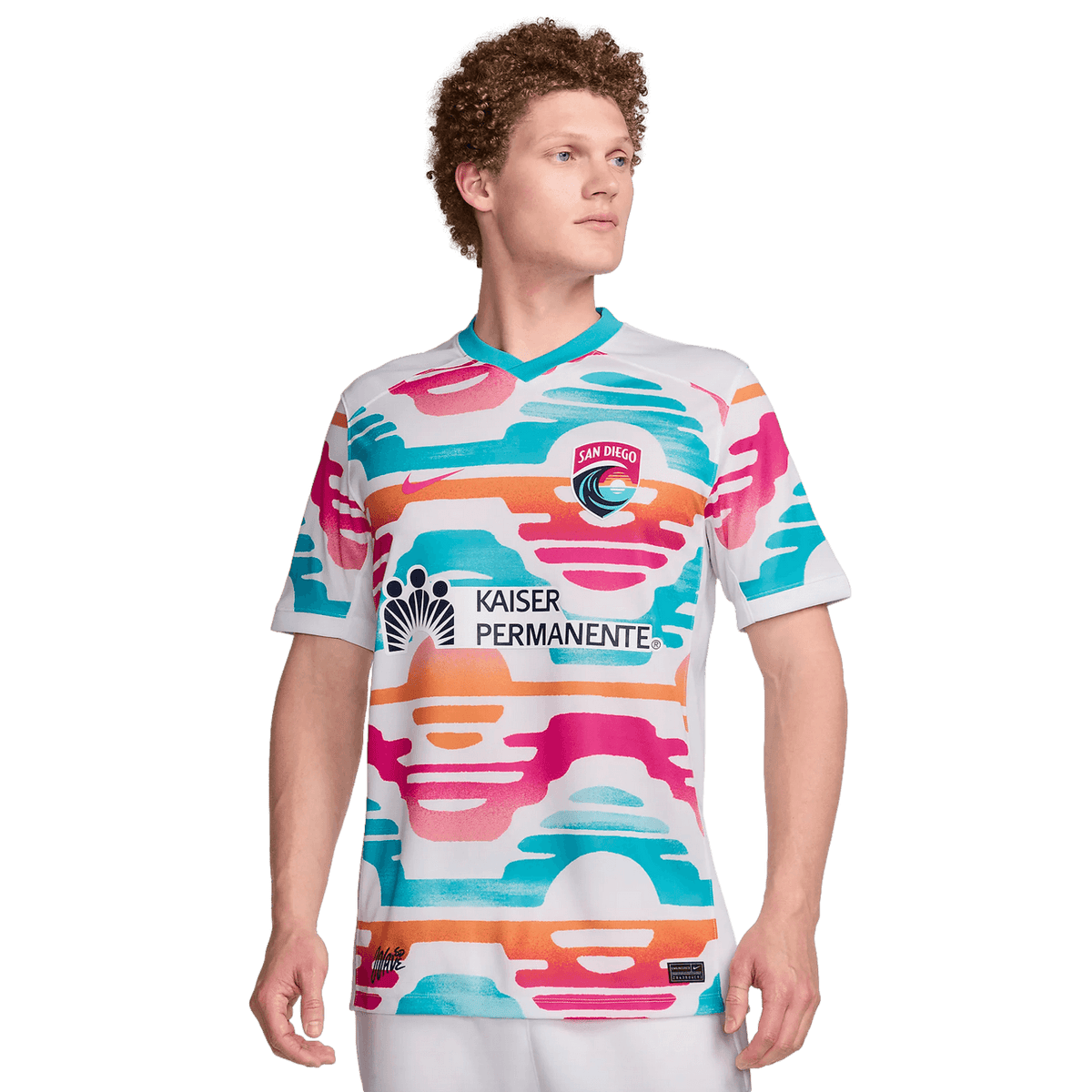 Nike San Diego Wave 2024 Home Jersey product image 1, provided for visual reference and product detail review
