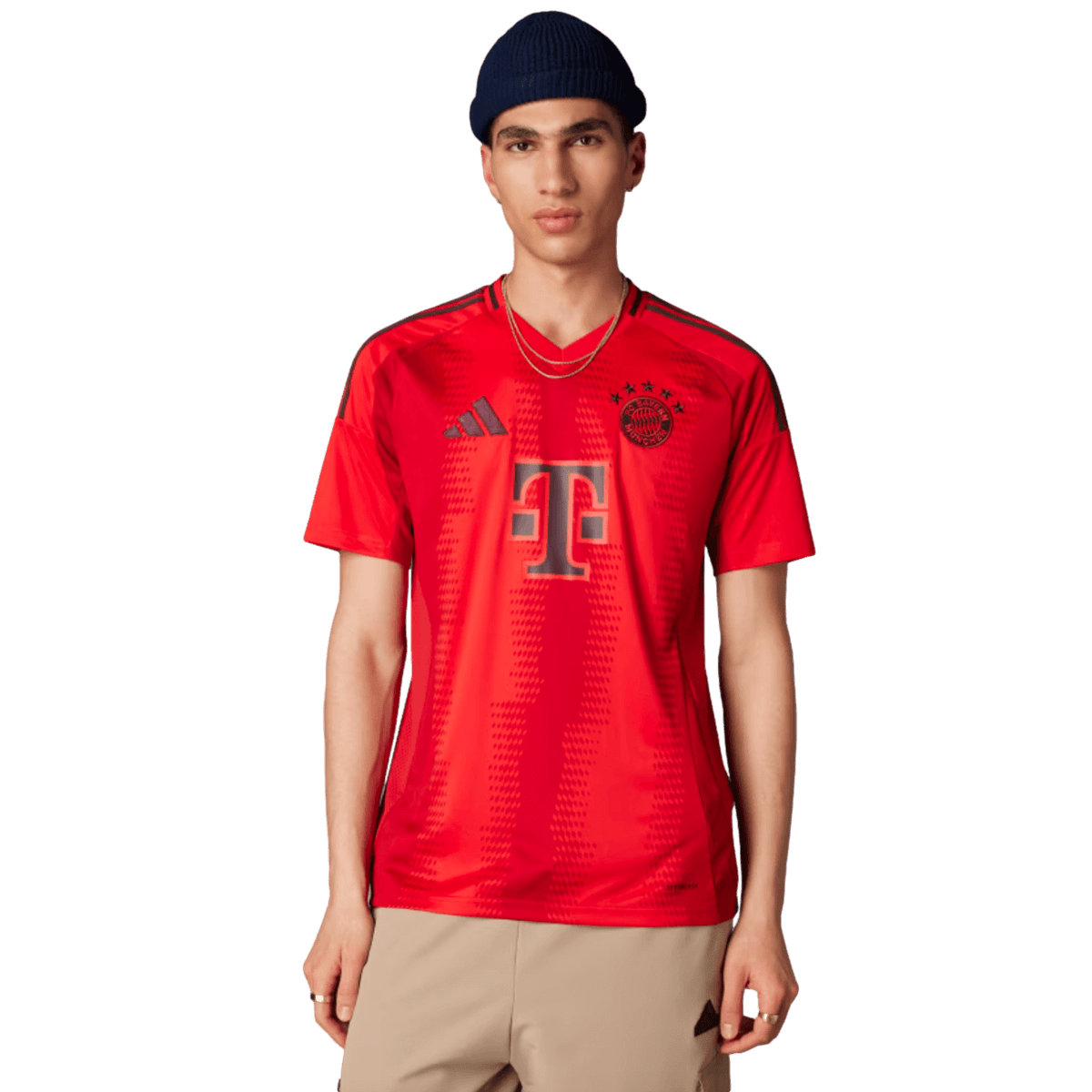 Adidas Bayern Munich 24/25 Home Jersey product image 3, provided for visual reference and product detail review