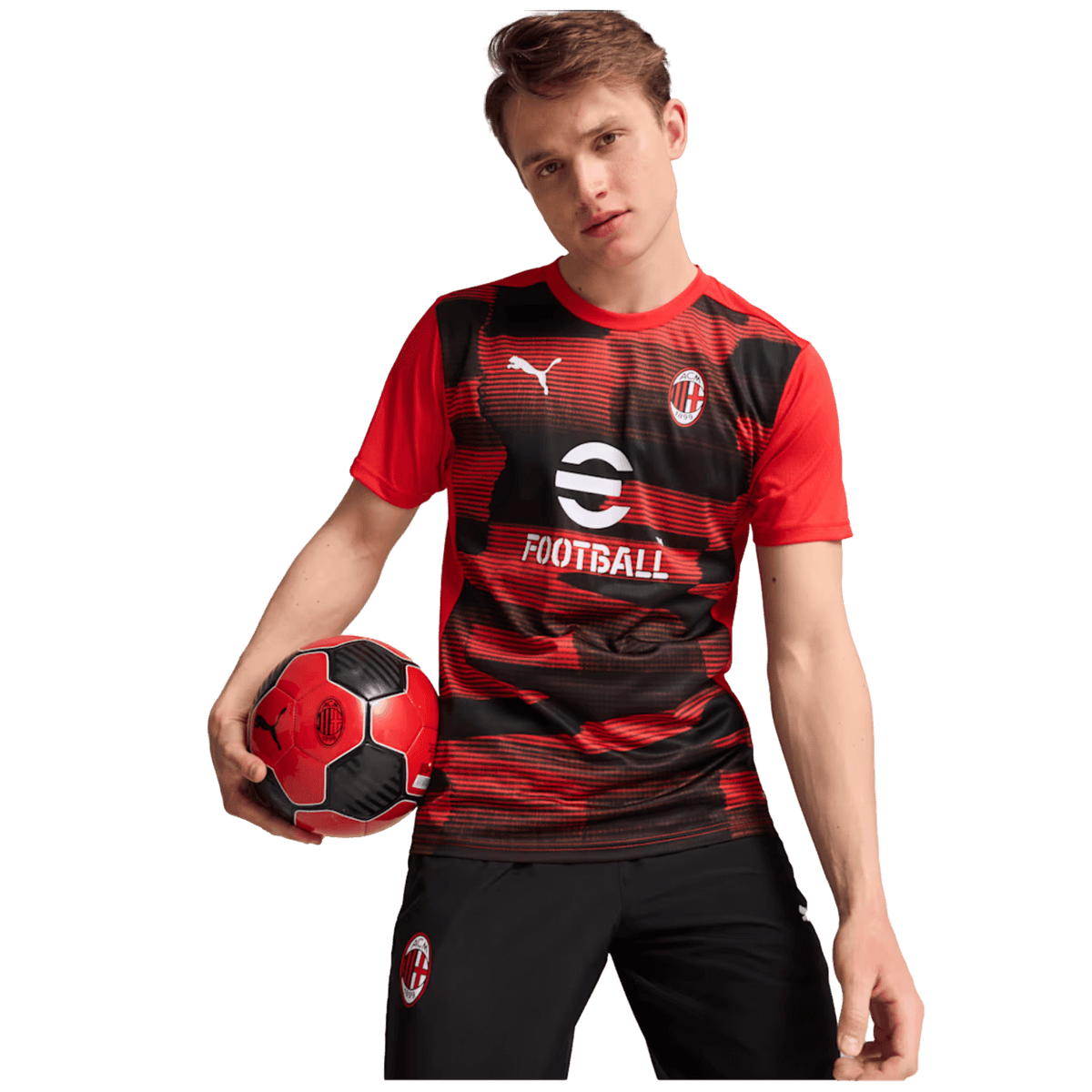 Puma AC Milan Pre-Match Jersey product image 3, provided for visual reference and product detail review