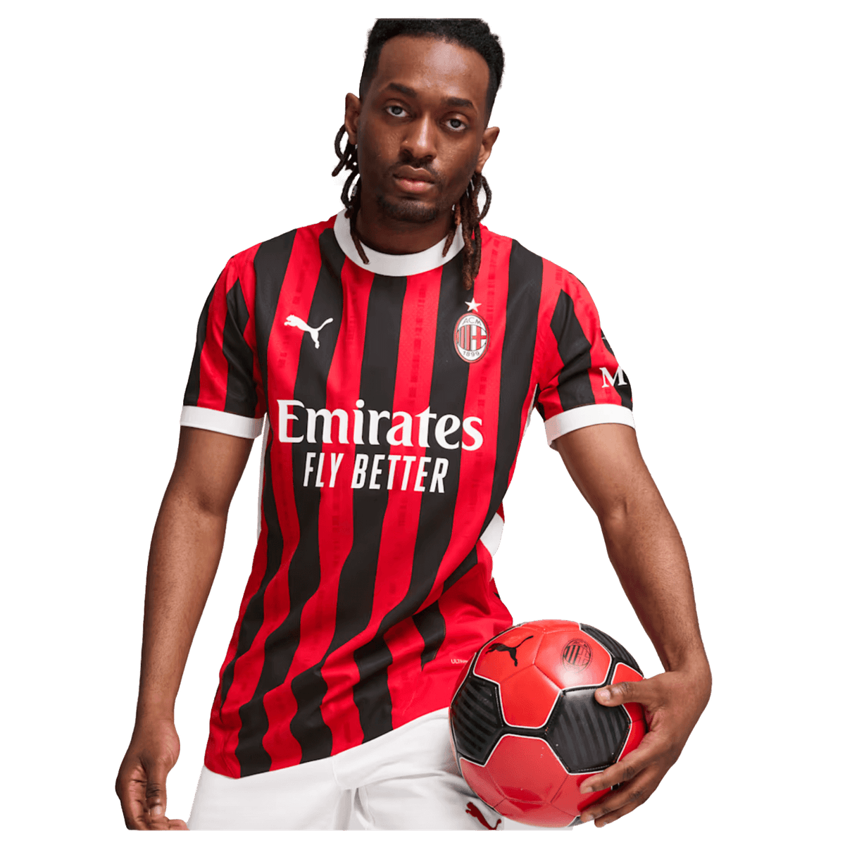Puma AC Milan 24/25 Authentic Home Jersey product image 3, provided for visual reference and product detail review