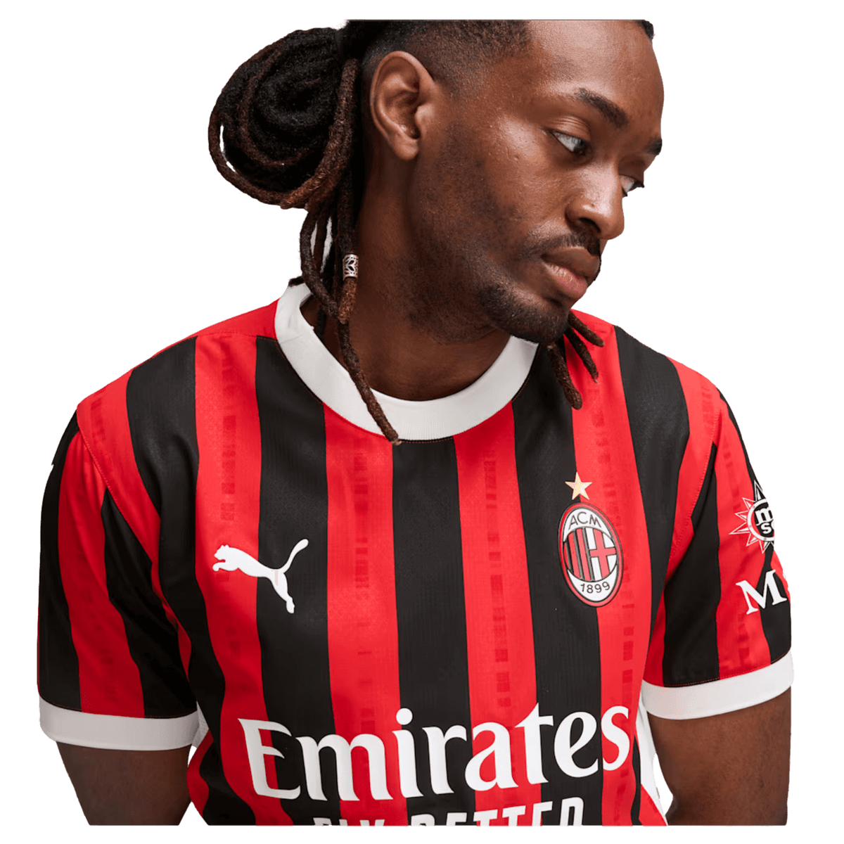 Puma AC Milan 24/25 Authentic Home Jersey product image 4, provided for visual reference and product detail review