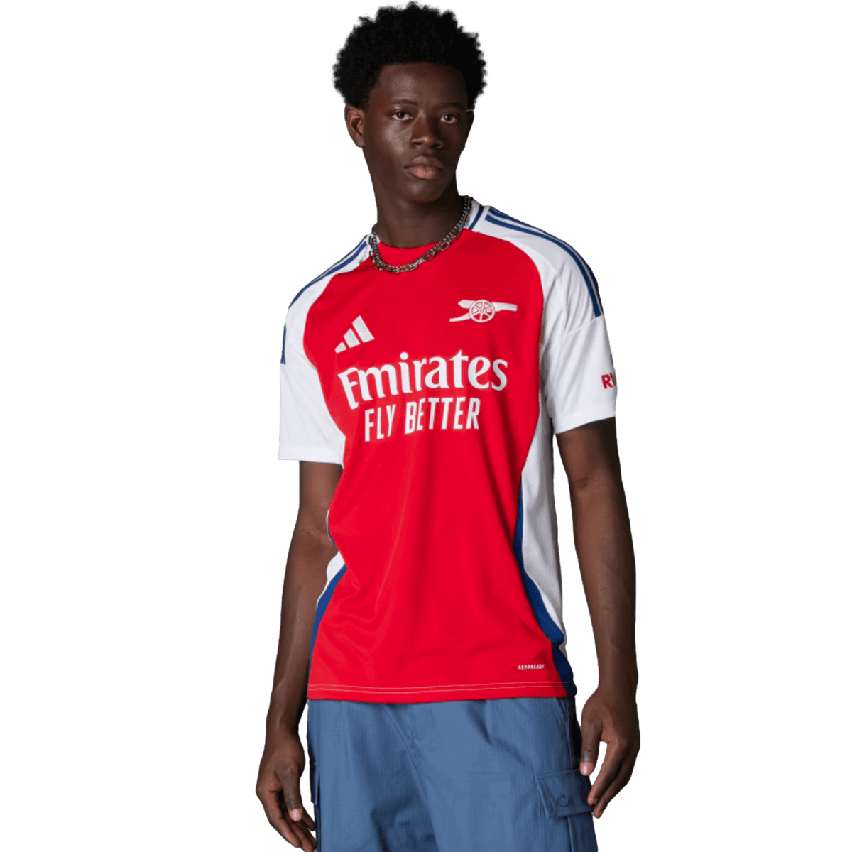 Adidas Arsenal 24/25 Home Jersey product image 3, provided for visual reference and product detail review
