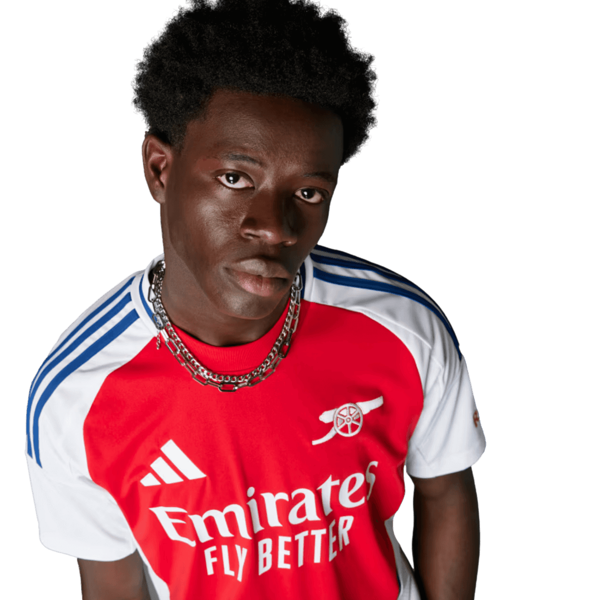 Adidas Arsenal 24/25 Home Jersey product image 4, provided for visual reference and product detail review