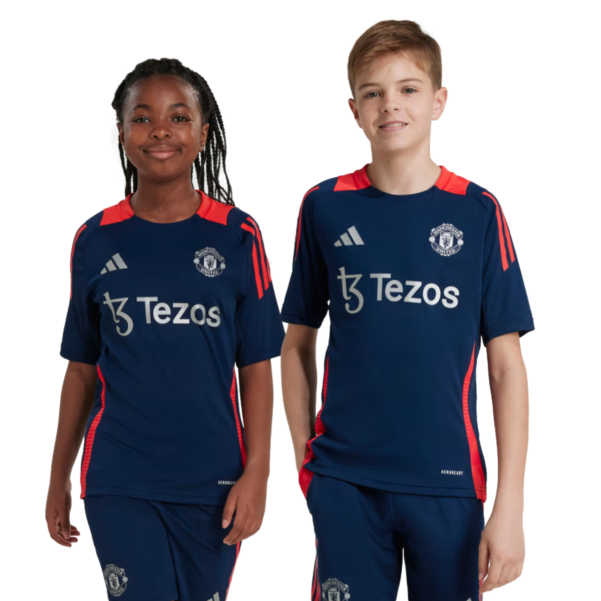 Adidas Manchester United Youth Training Jersey product image 3, provided for visual reference and product detail review