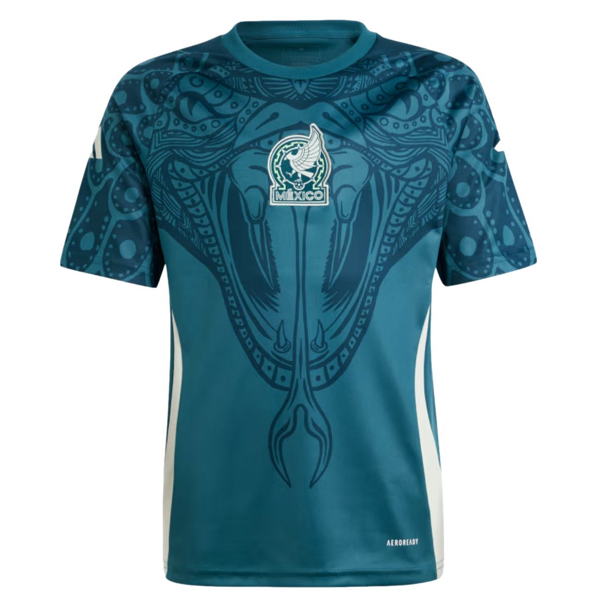 Adidas Mexico Youth Pre-Match Jersey product image 1, provided for visual reference and product detail review