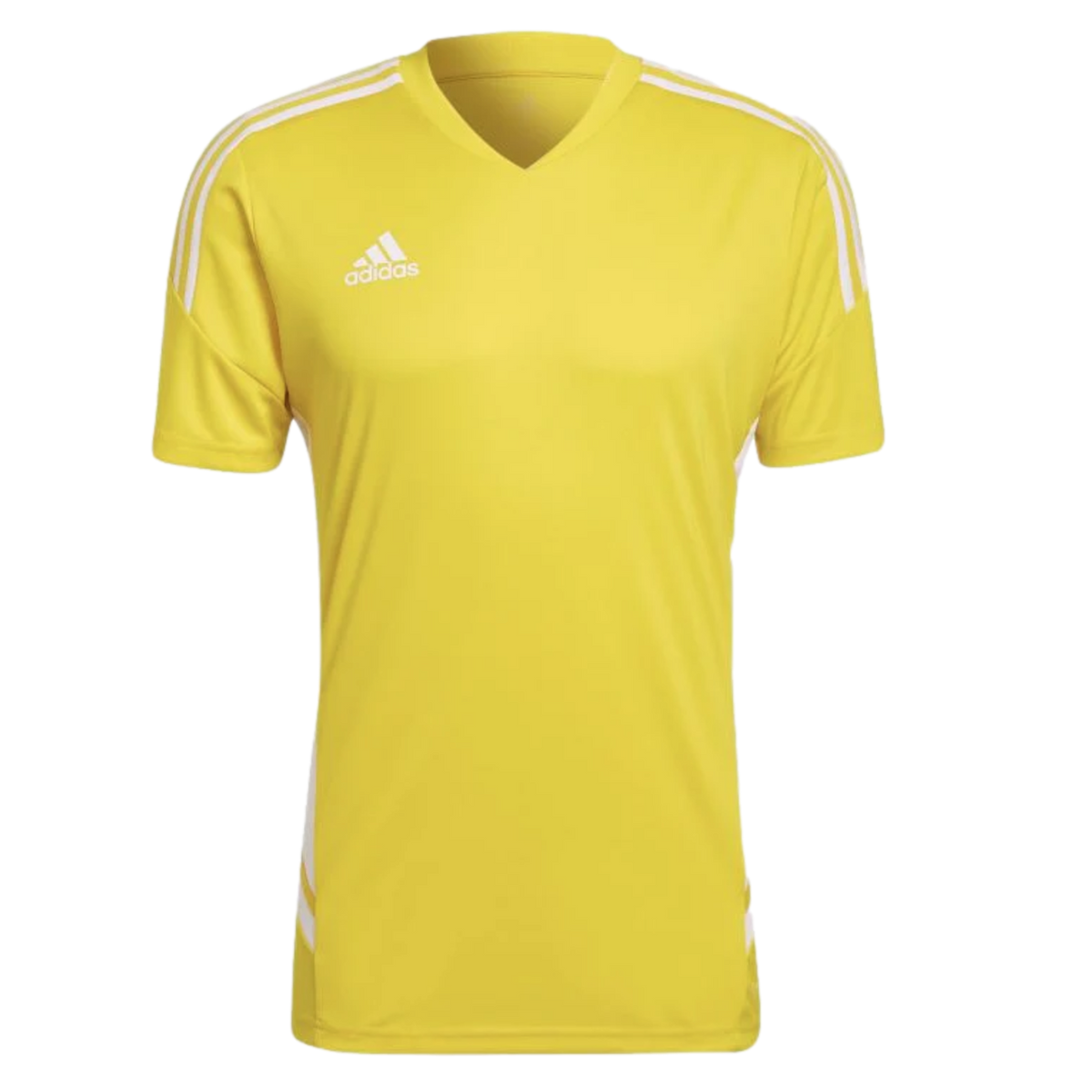 Adidas Condivo 22 Youth Jersey - Yellow product image 1, provided for visual reference and product detail review