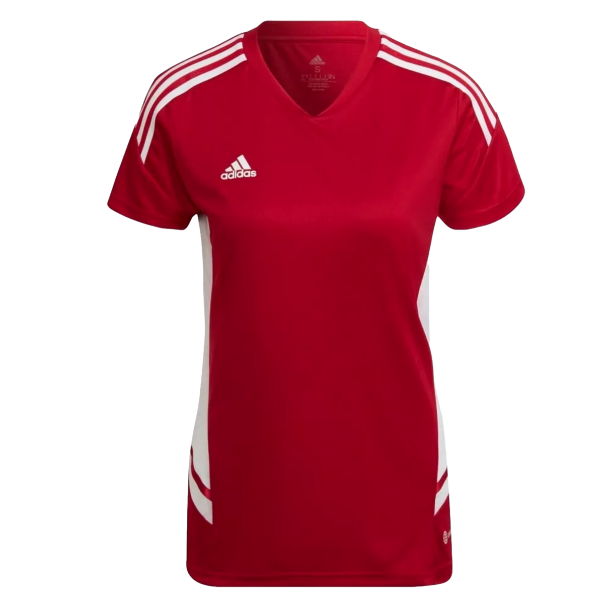 Adidas Condivo 22 Womens Jersey - Red product image 1, provided for visual reference and product detail review